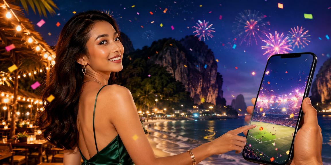Pemain menggunakan kasino mudah alih di Ipoh untuk membeli tiket loteri secara dalam talian
